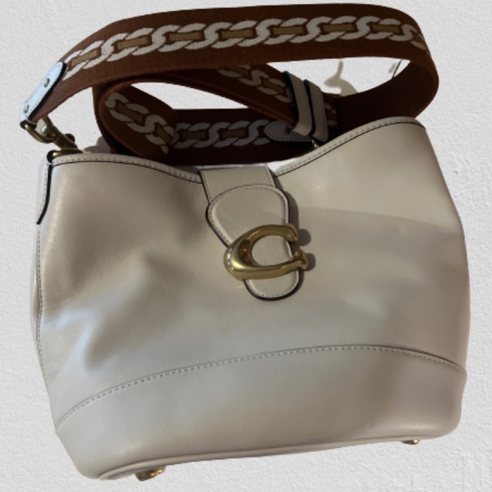 Coach Tali bucket bag in chalk